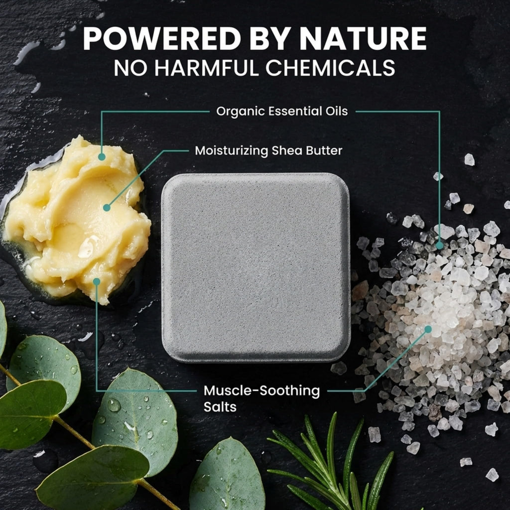 Bath Bombs for Men, Gift Set of 8 Scented Organic Handmade Bath Bombs of 2.5 oz with Natural Essential Oils for Boyfriend, Husband, Father or Friend, by ZenseMe