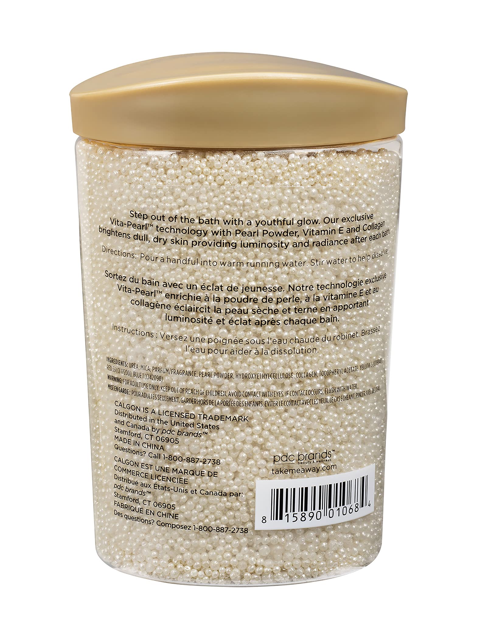 Calgon Ageless Bath Series Renewing Pearls, 16 oz.