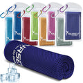 SYOURSELF Cooling Towel, Cooling Towels for Neck,40" x 12"Ice Towel for Instant Cooling Relief, Soft Breathable Chilly Towel, Perfect Yoga, Golf, Sports, Gym, Workout, Athletes Towel (1PC-Orange)